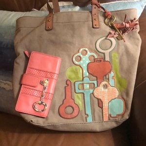 Fossil Med/Larg Tote